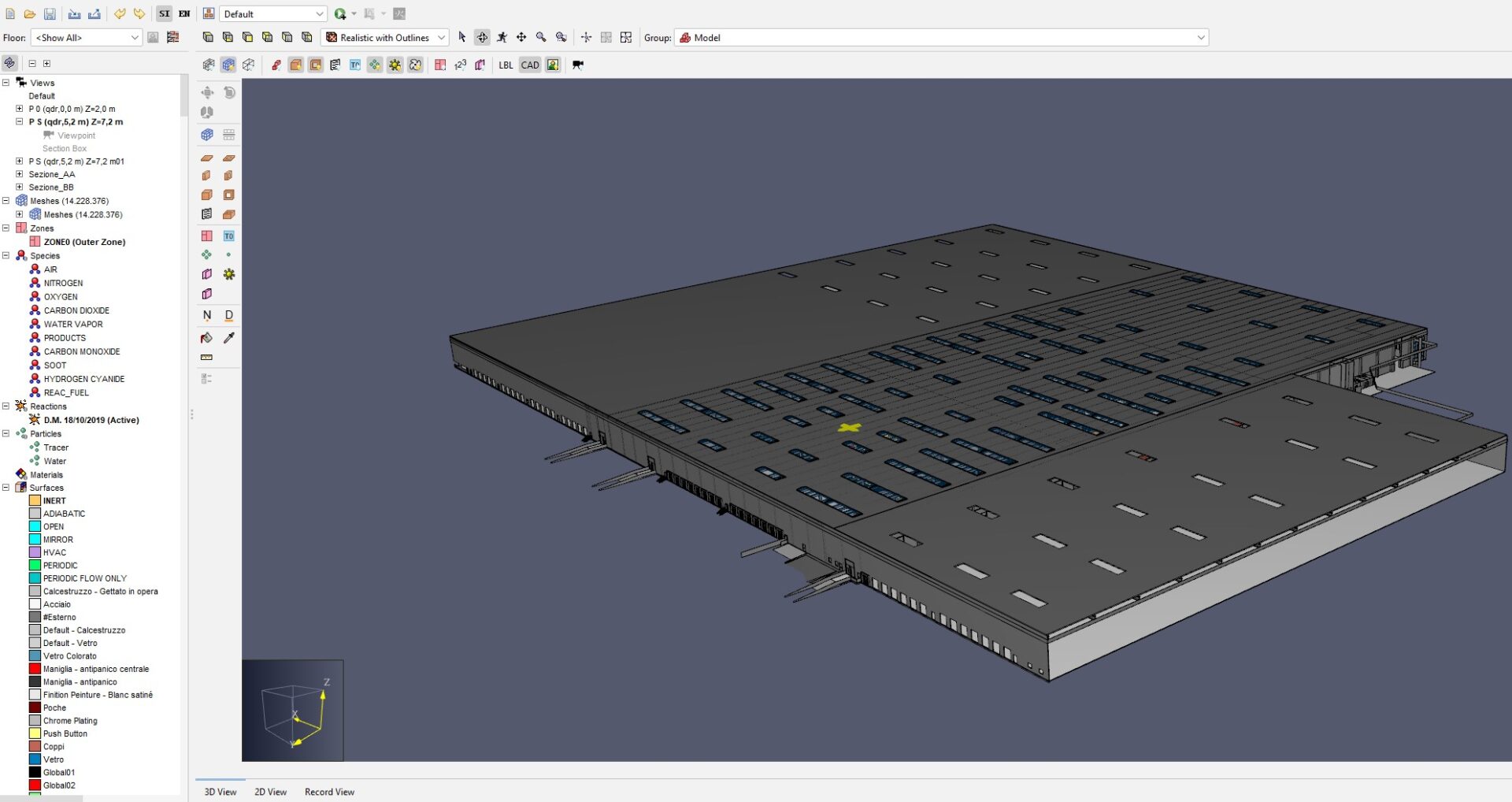 Pyrosim – Modellazione Geometrica – FSE Italia – BLOG
